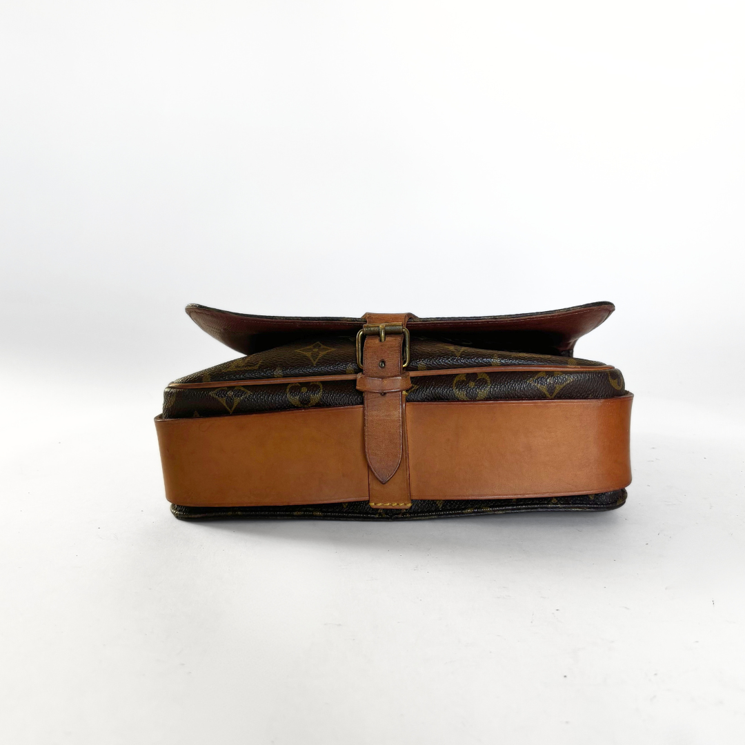 Louis Vuitton Cartouchière MM Monogram lærred