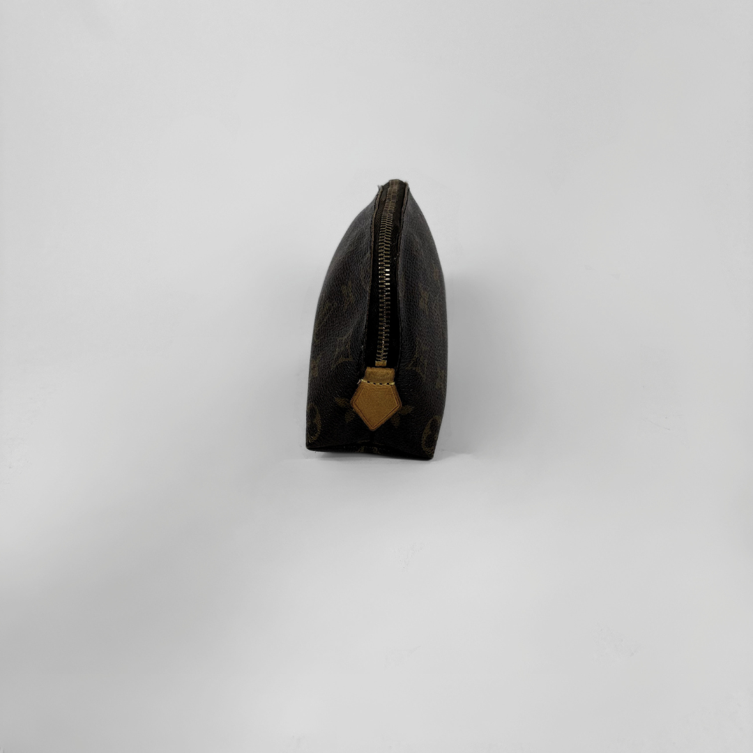 Louis Vuitton Cosmetic Pouch Monogram Canvas on a white background