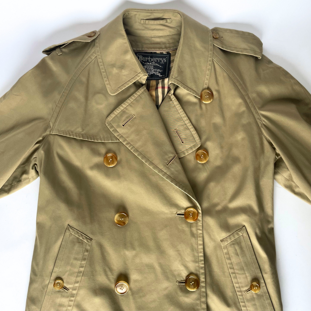 Burberry Burberry Trench-Coat Coton - Vêtements - Etoile Luxury Vintage
