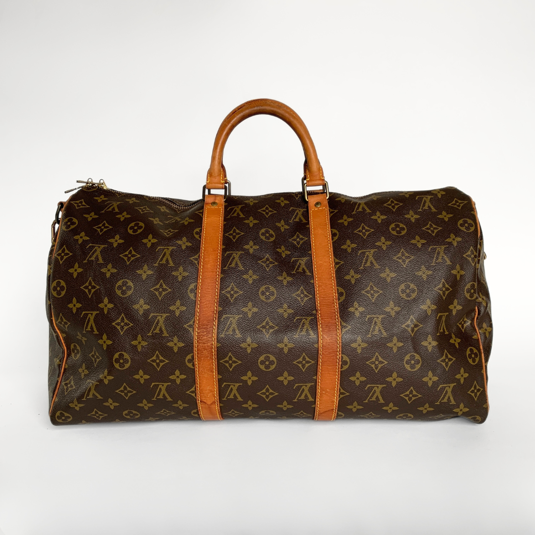 Louis Vuitton Keepall 50 Bandouli re Monogram Canvas l toile de