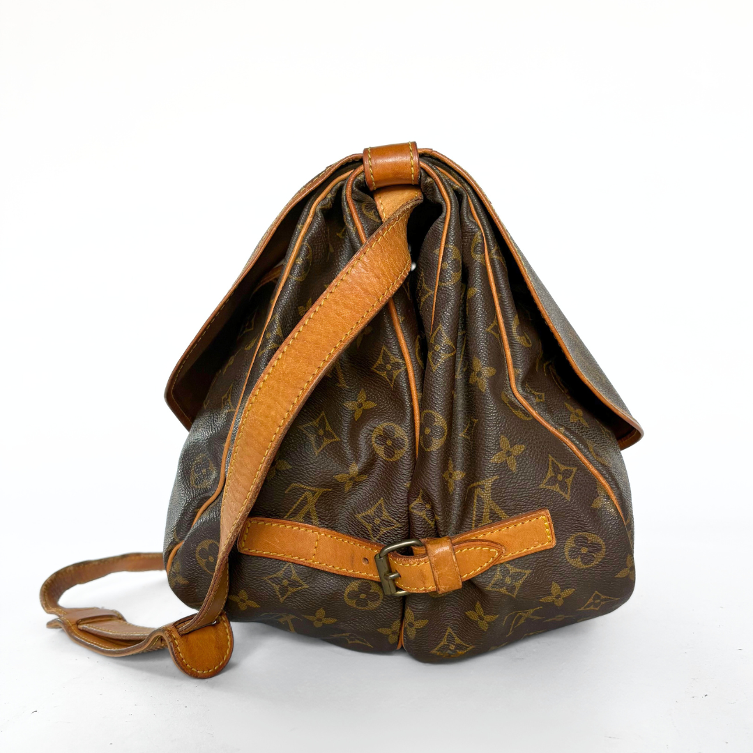Louis Vuitton Saumur 35 Monogram Canvas
