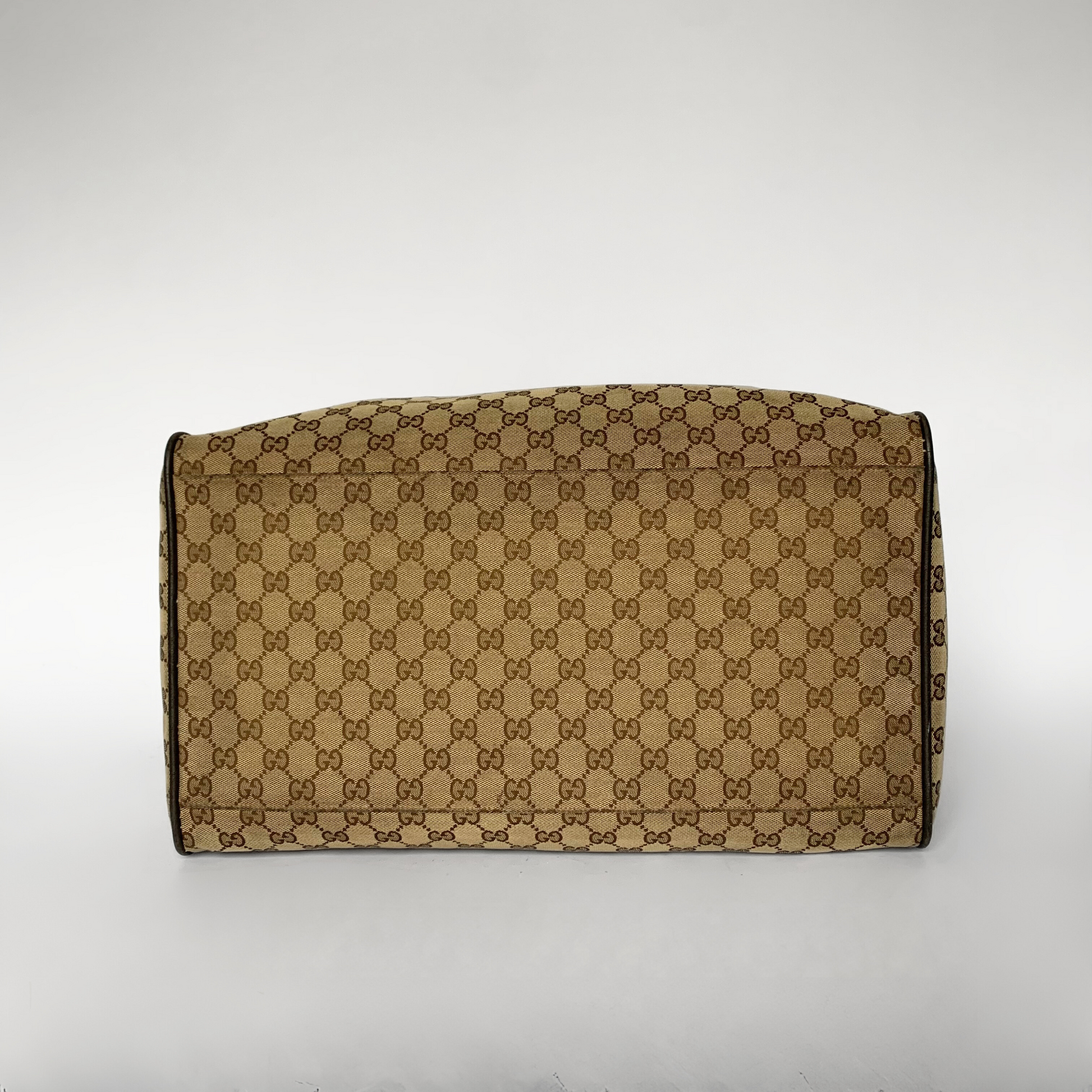 Gucci Gucci Boston Taske Monogram Canvas - Skuldertaske - Etoile Luxury Vintage