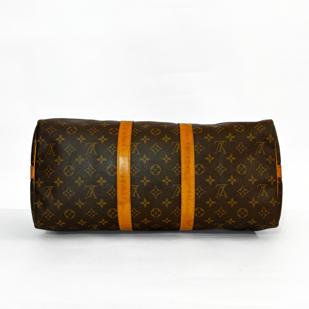 Louis Vuitton Keepall 45 Bandoulière Strap Monogram Canvas