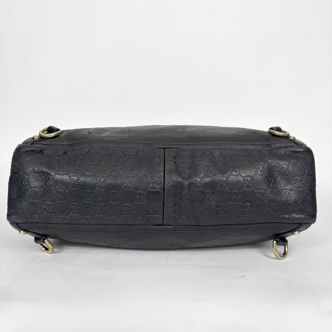 Gucci Sort læder, to sider vendbar