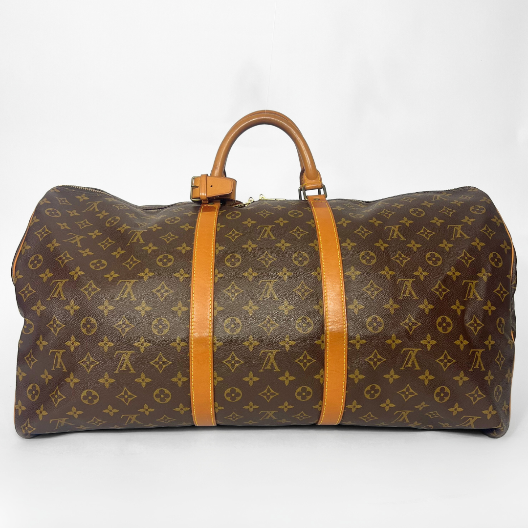 Louis Vuitton Louis Vuitton Keepall 60 Bandoulière Monogram Canvas - Rejsetasker - Etoile Luxury Vintage