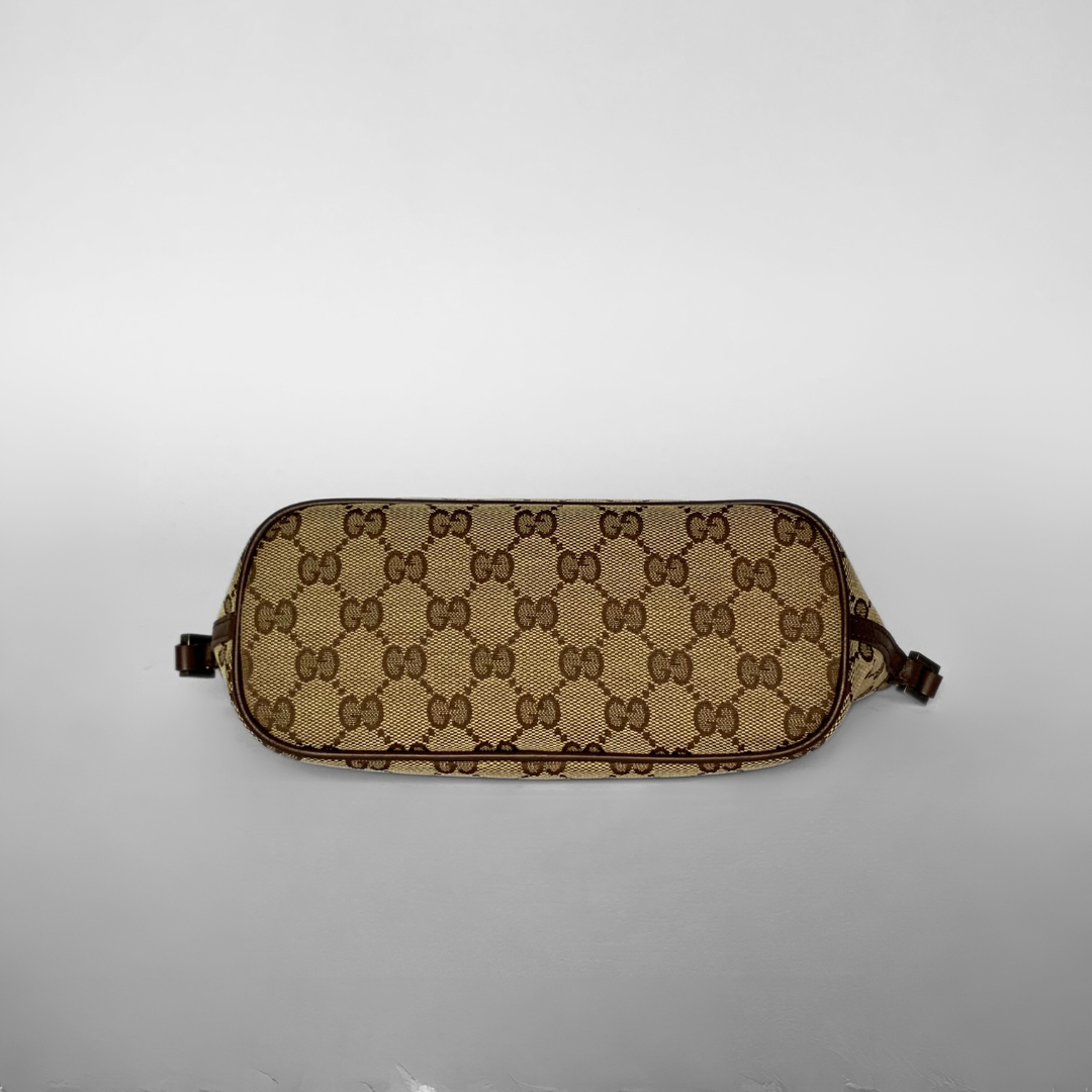 Gucci Gucci Båten Pochette Monogram Canvas - Axelväska - Etoile Luxury Vintage