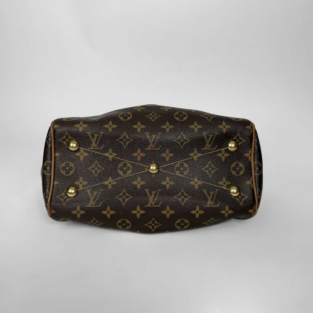 Louis Vuitton Tivoli PM Monogram on a white background