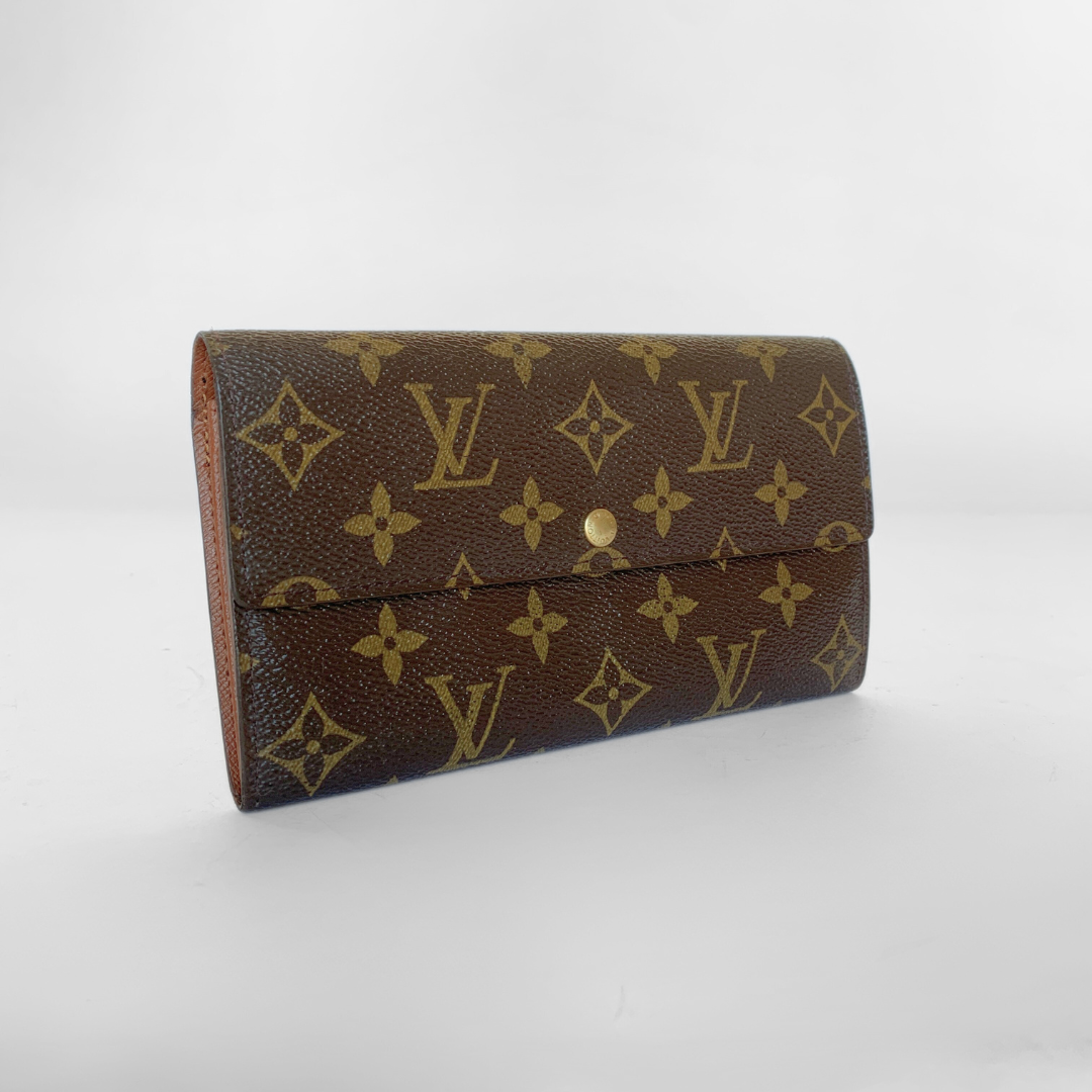 Louis Vuitton Wallet Large Monogram Canvas