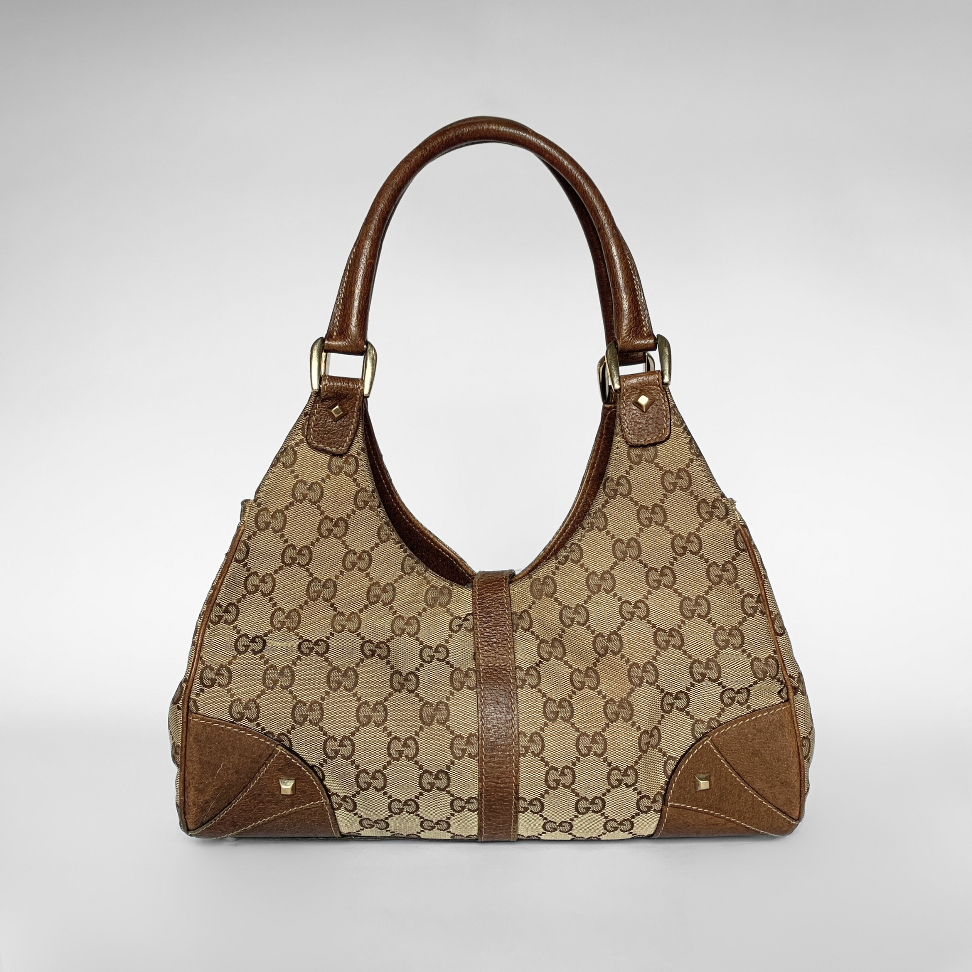 Gucci Gucci Jackie Monogram Canvas - Handbags - Etoile Luxury Vintage