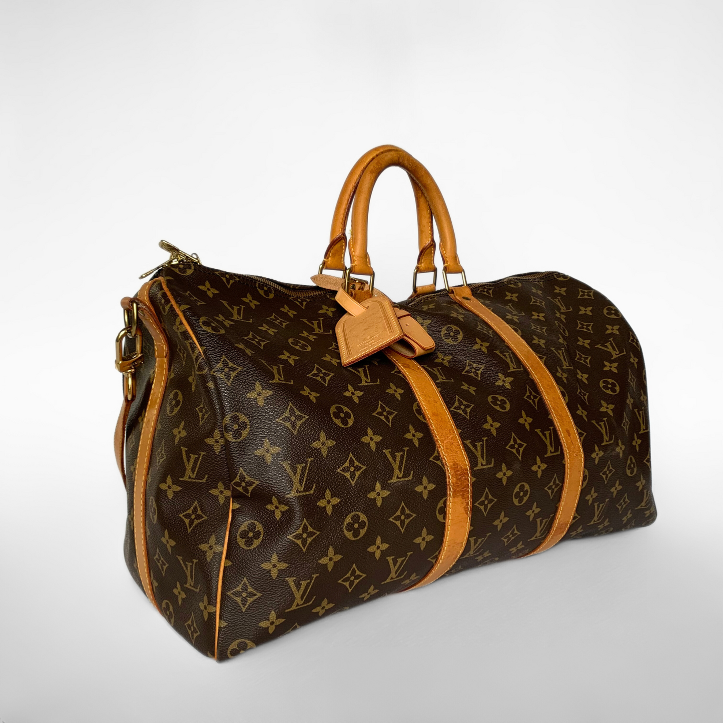 Louis Vuitton Keepall 50 Bandoulière Monogram Canvas