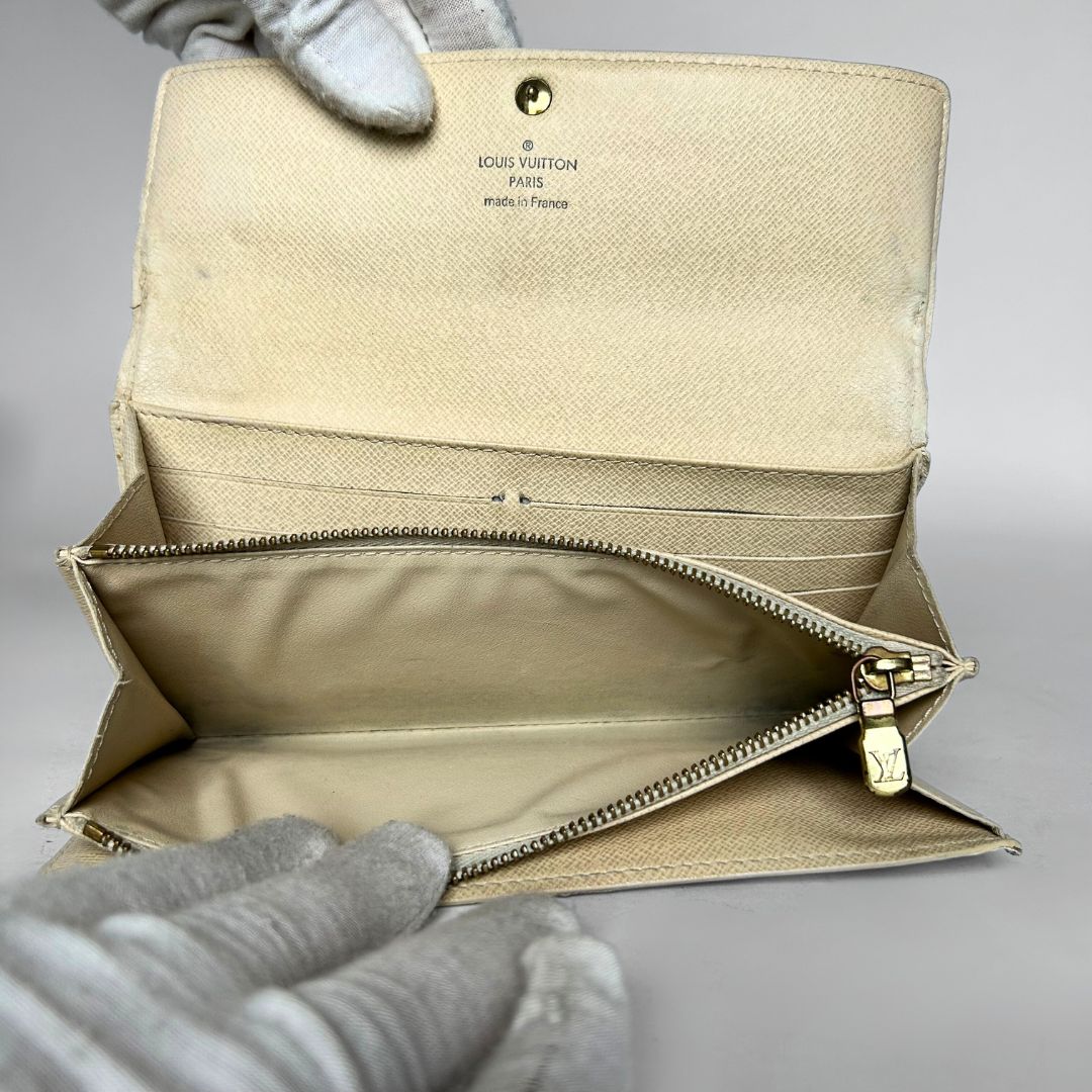 Louis Vuitton Louis Vuitton Wallet Large Damier Azur καμβάς - Πορτοφόλια - Etoile Luxury Vintage