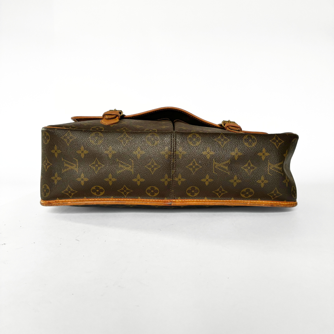 Louis Vuitton Gibecière GM monogram lærred