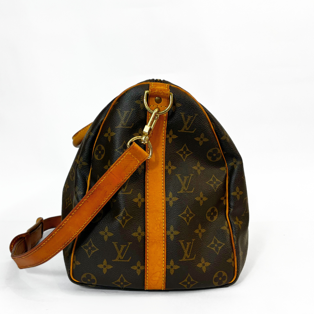 Louis Vuitton Keepall 45 Bandoulière Strap Monogram Canvas