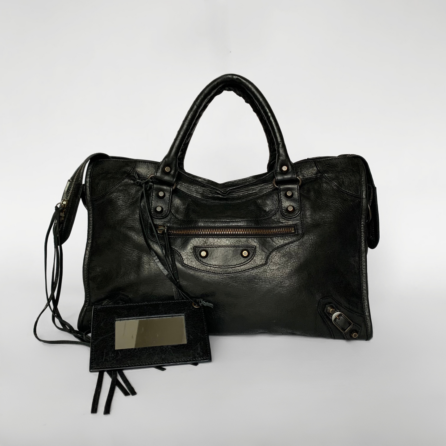 Balenciaga Balenciaga City Bag Leer - Handtassen - Etoile Luxury Vintage