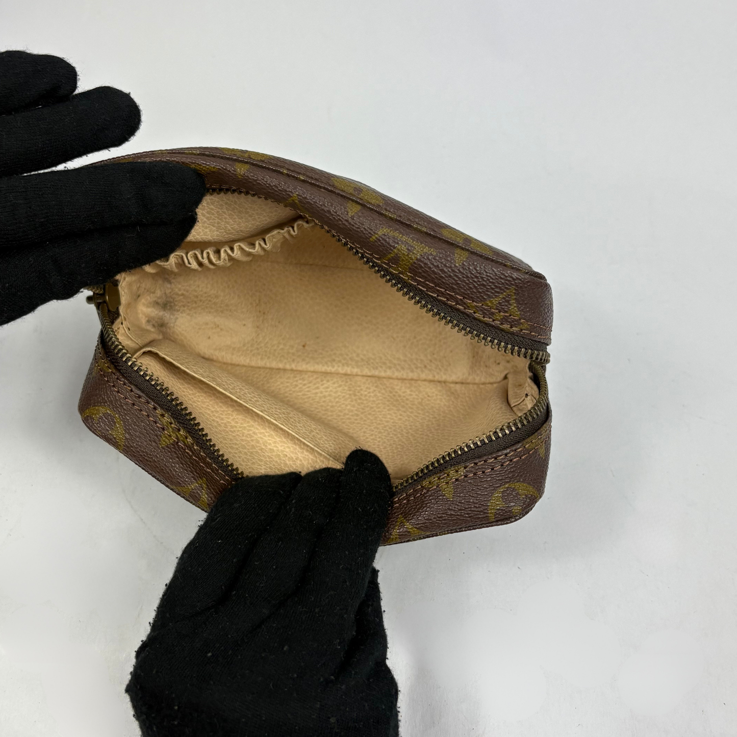 Louis Vuitton Toiletry Bag Small on a white background