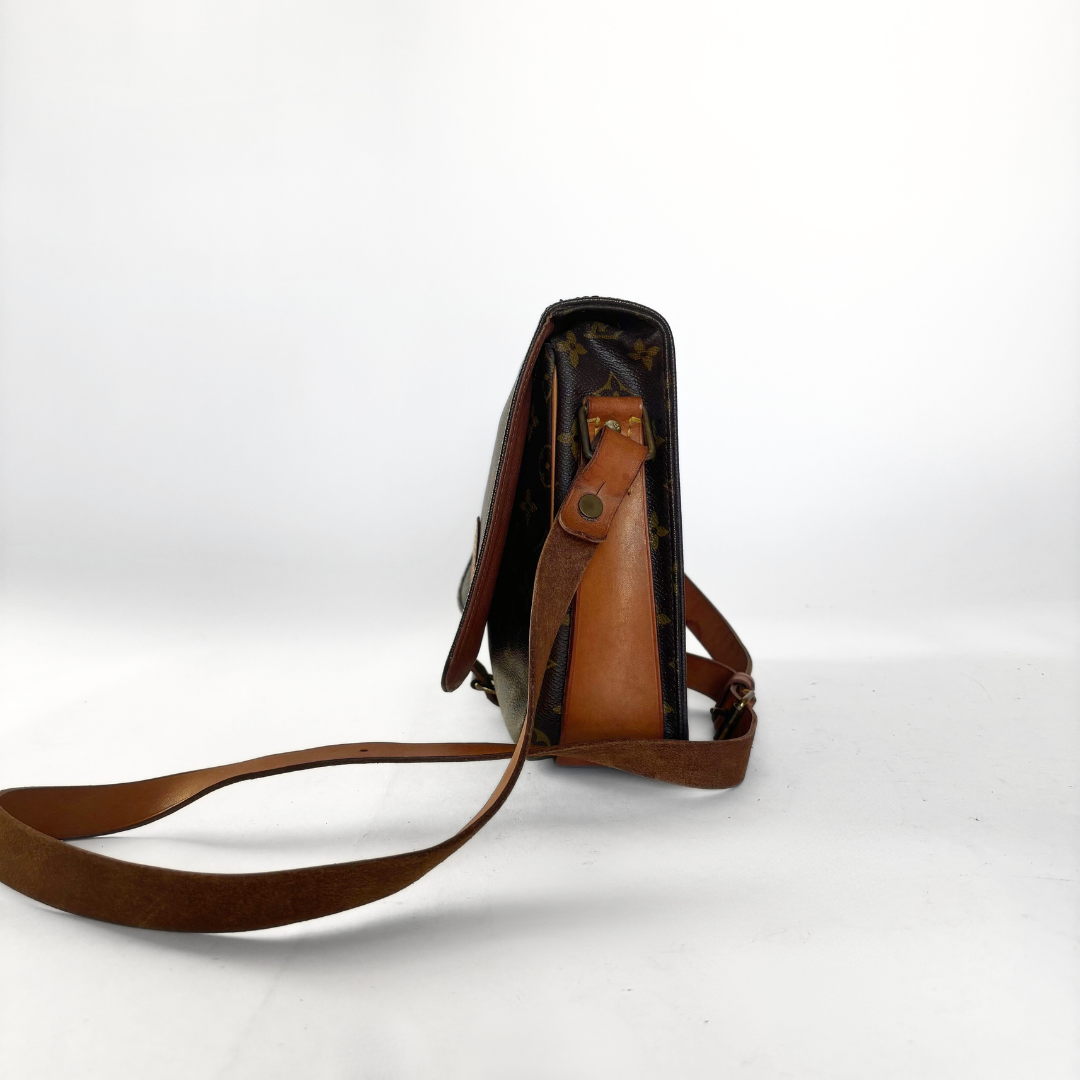Louis Vuitton Cartouchière MM Monogram lærred