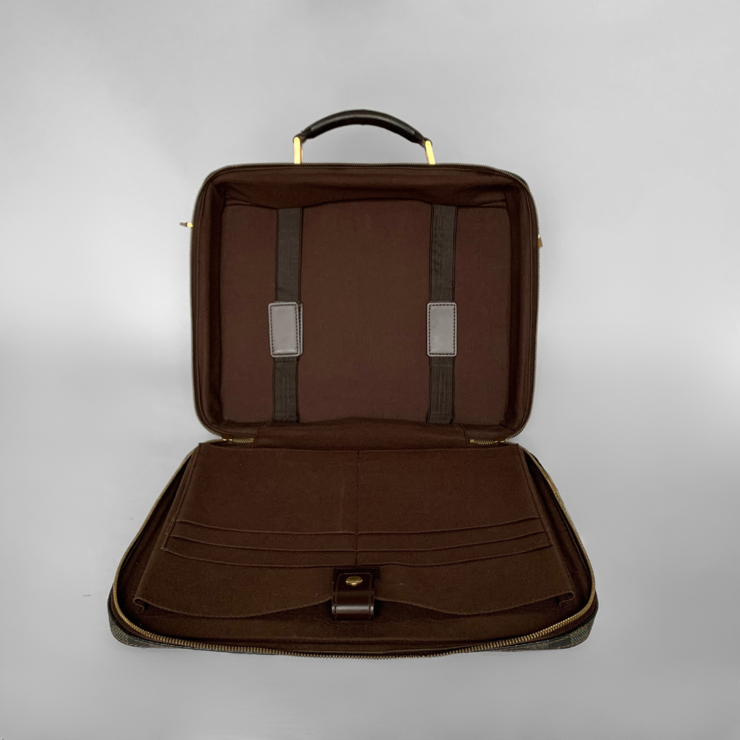 Louis Vuitton Louis Vuitton Porte Ordinator Savana Damier Eb&egrave;ne Canvas - Handbags - Etoile Luxury Vintage