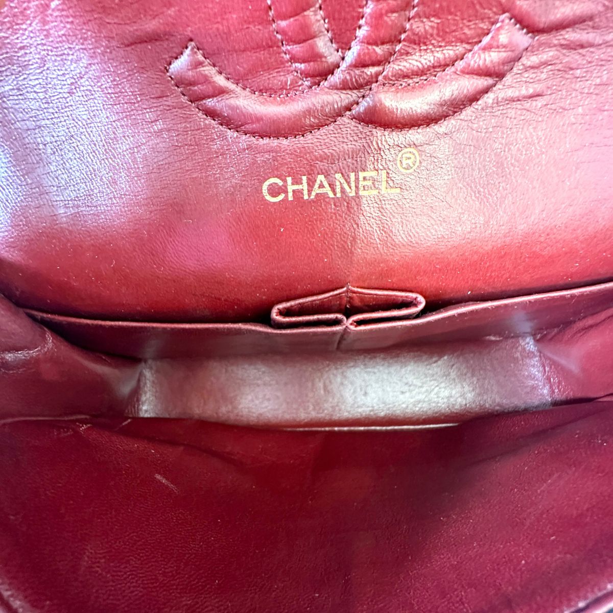 Inside a Medium Classic Chanel Double Flap Bag  Chanel classic flap bag,  Chanel, Chanel double flap