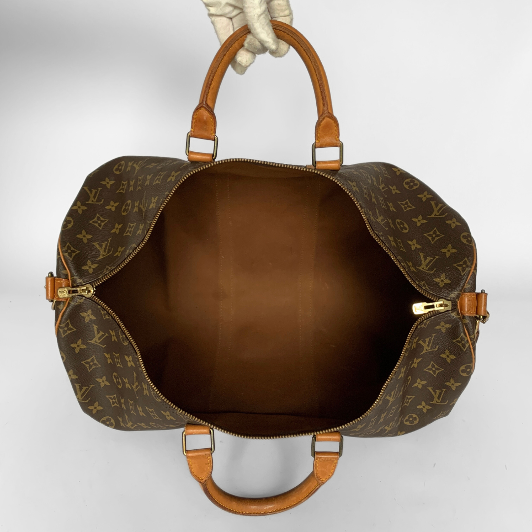 Louis Vuitton Louis Vuitton Keepall 55 Bandouli&egrave;re Monogram Canvas - Handbags - Etoile Luxury Vintage