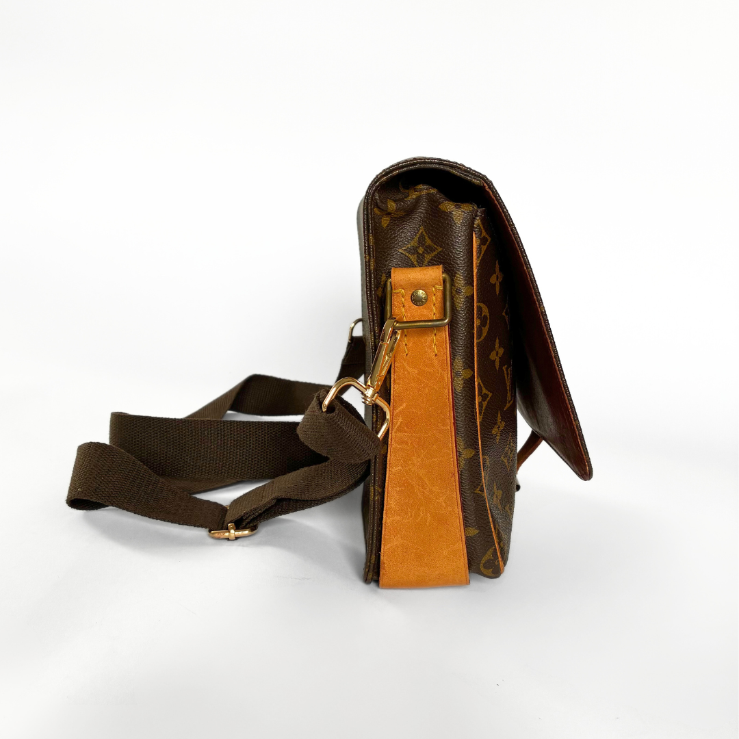 Louis Vuitton Cartouchière PM Monogramm Leinwand