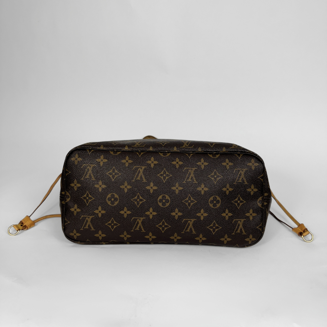 Louis Vuitton Neverfull MM Monogram Canvas on a white background