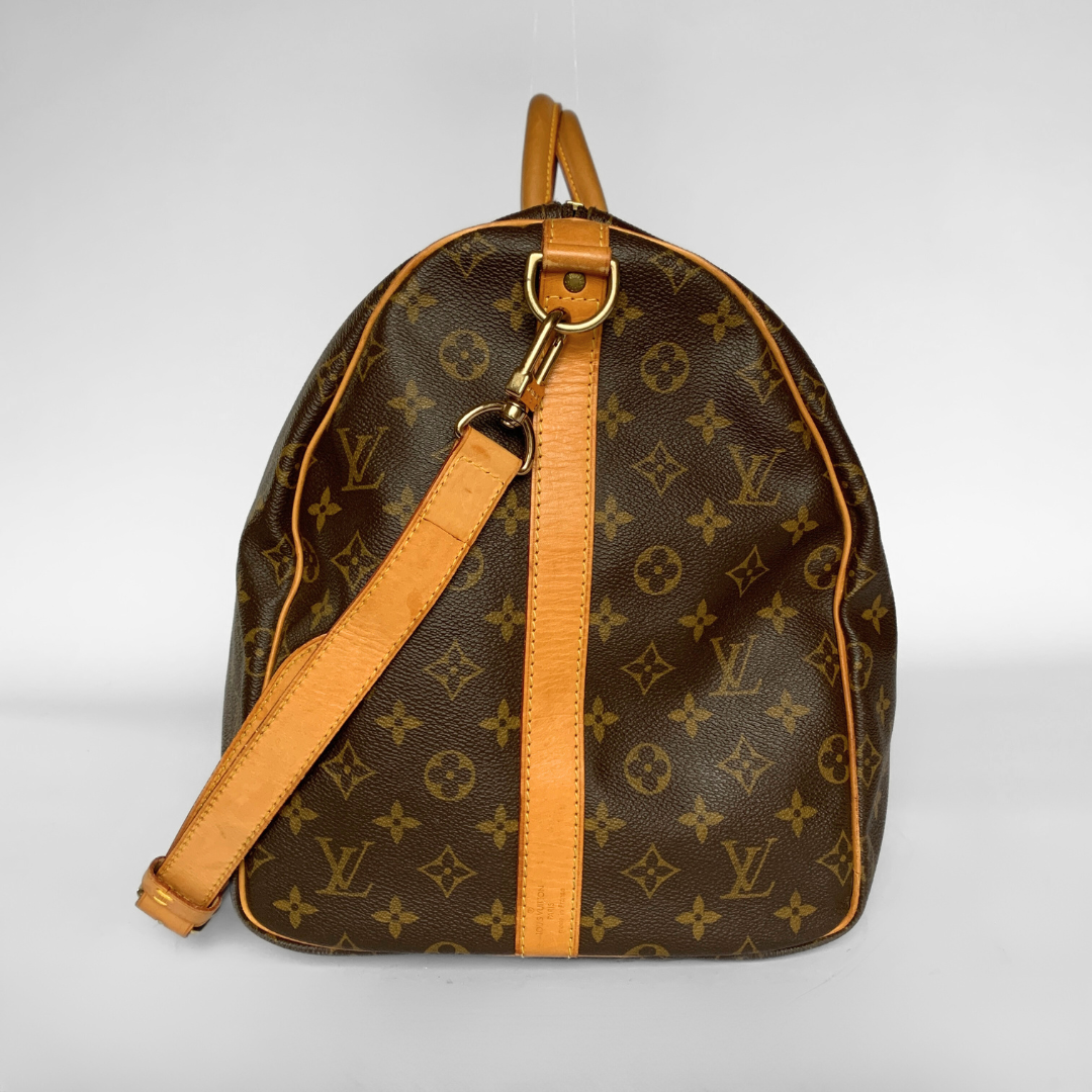 Louis Vuitton Louis Vuitton Keepall 55 Bandouli&egrave;re Monogram Canvas - Travel bags - Etoile Luxury Vintage