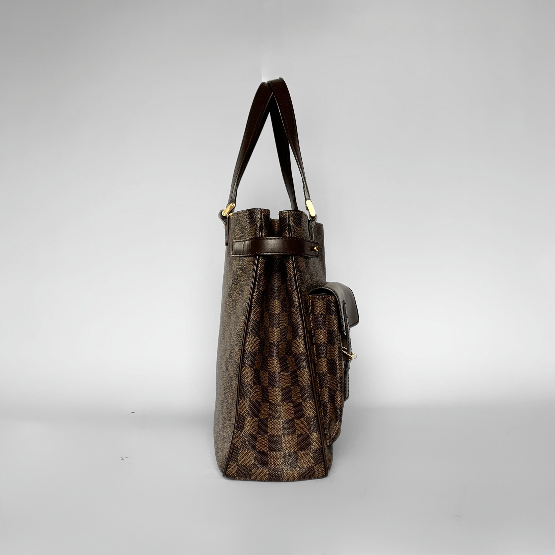 Louis Vuitton Louis Vuitton Uzes Damier Ebene Canvas - Handbags - Etoile Luxury Vintage