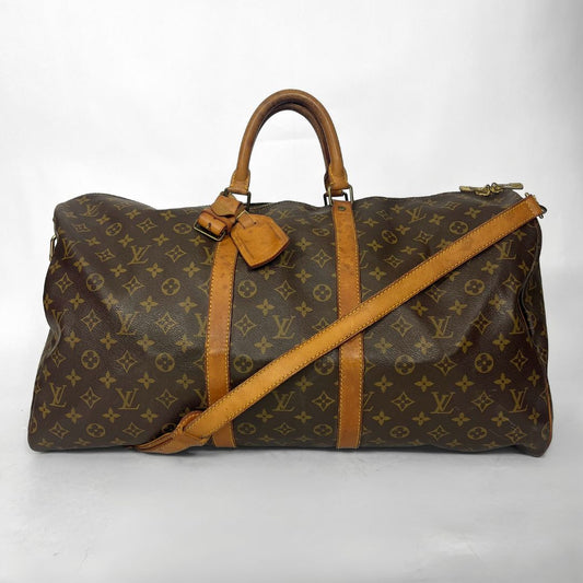 Louis Vuitton Louis Vuitton Keepall 50 Strap Monogram Canvas - Reisetaschen - Etoile Luxury Vintage