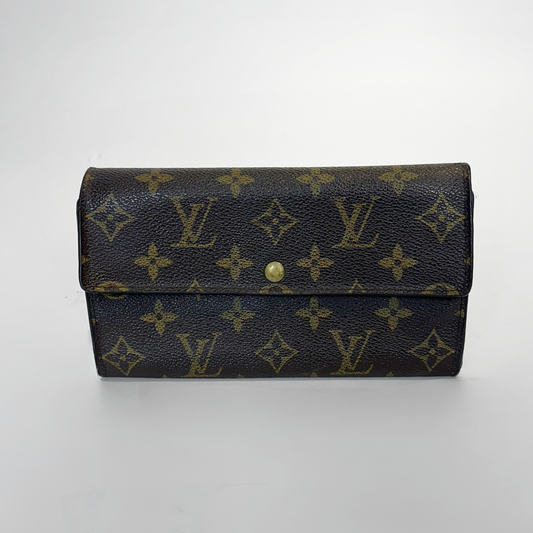 Louis Vuitton Wallet Large front view
