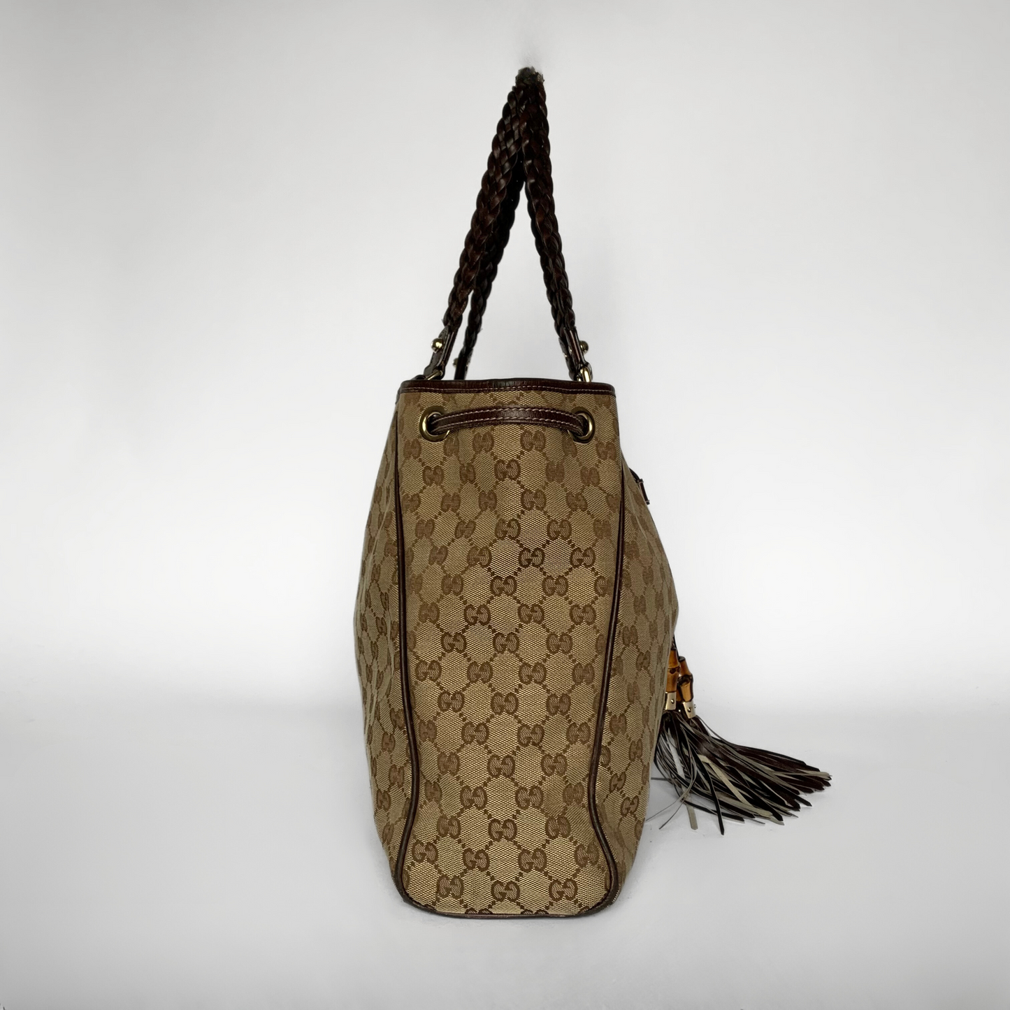 Gucci Gucci Peggy Tote Bag Monogram Canvas - Torebki - Etoile Luxury Vintage