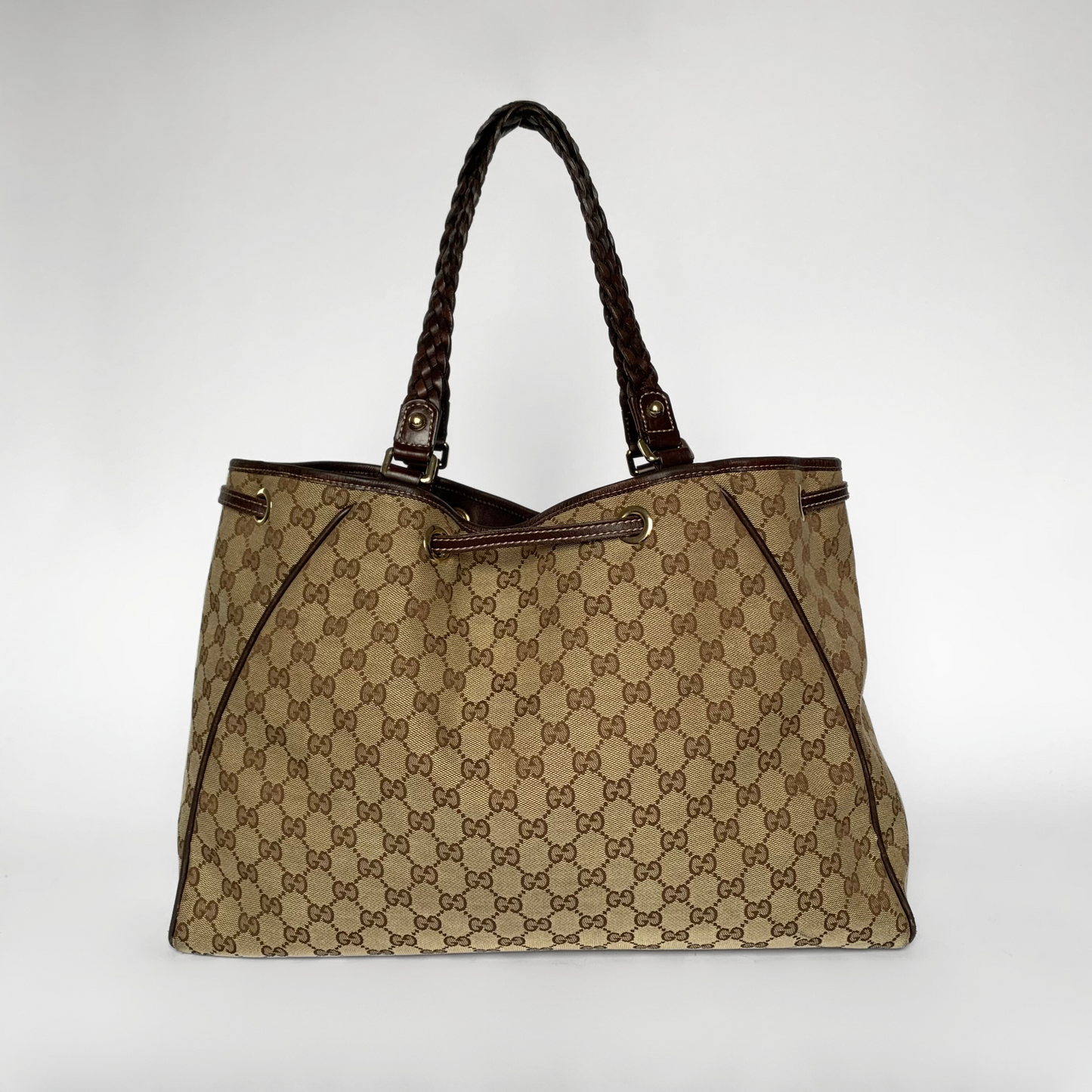 Gucci Gucci Peggy Tote Bag Monogram Canvas - Handtaschen - Etoile Luxury Vintage