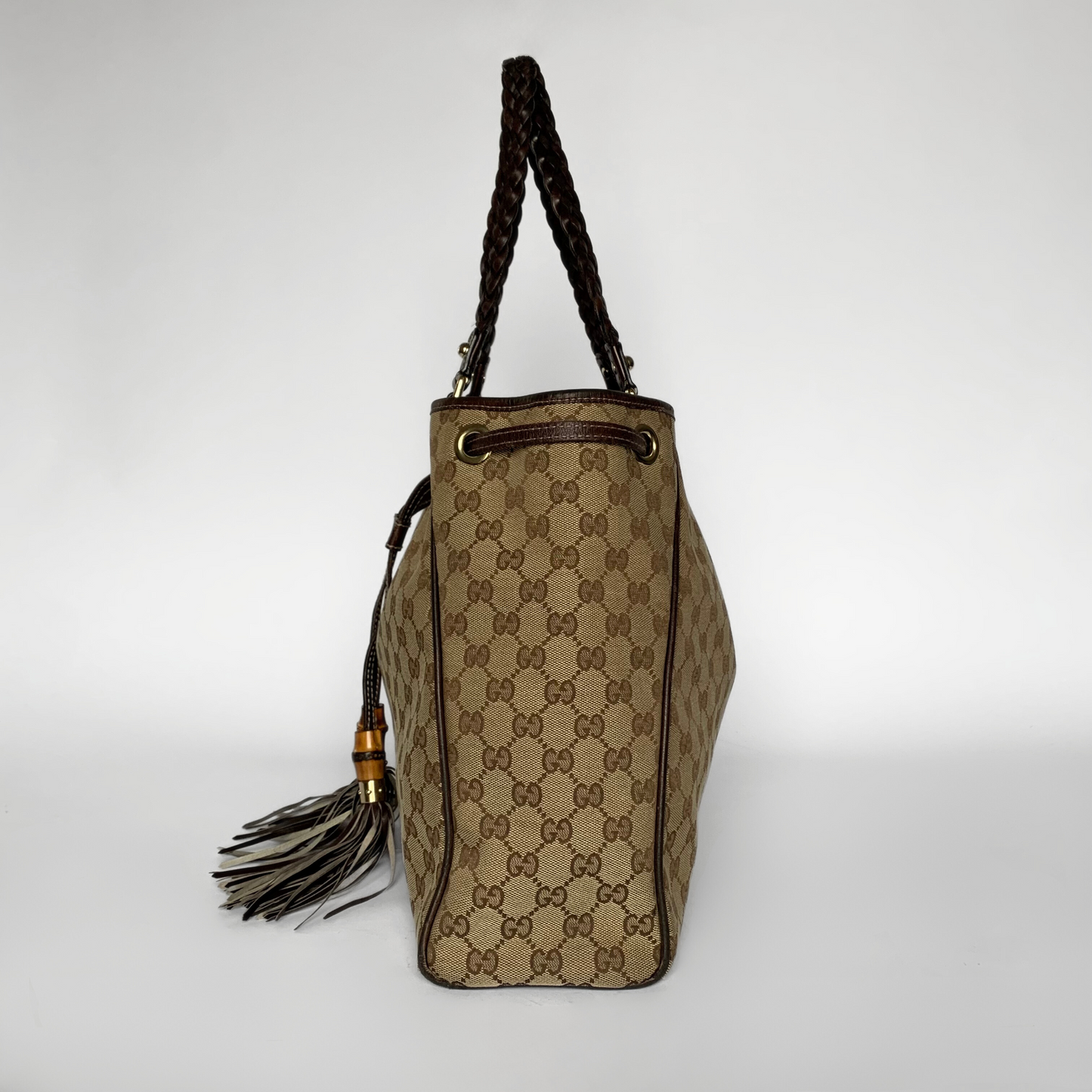 Gucci Gucci Peggy Tote Bag Monogram Canvas - Håndvesker - Etoile Luxury Vintage