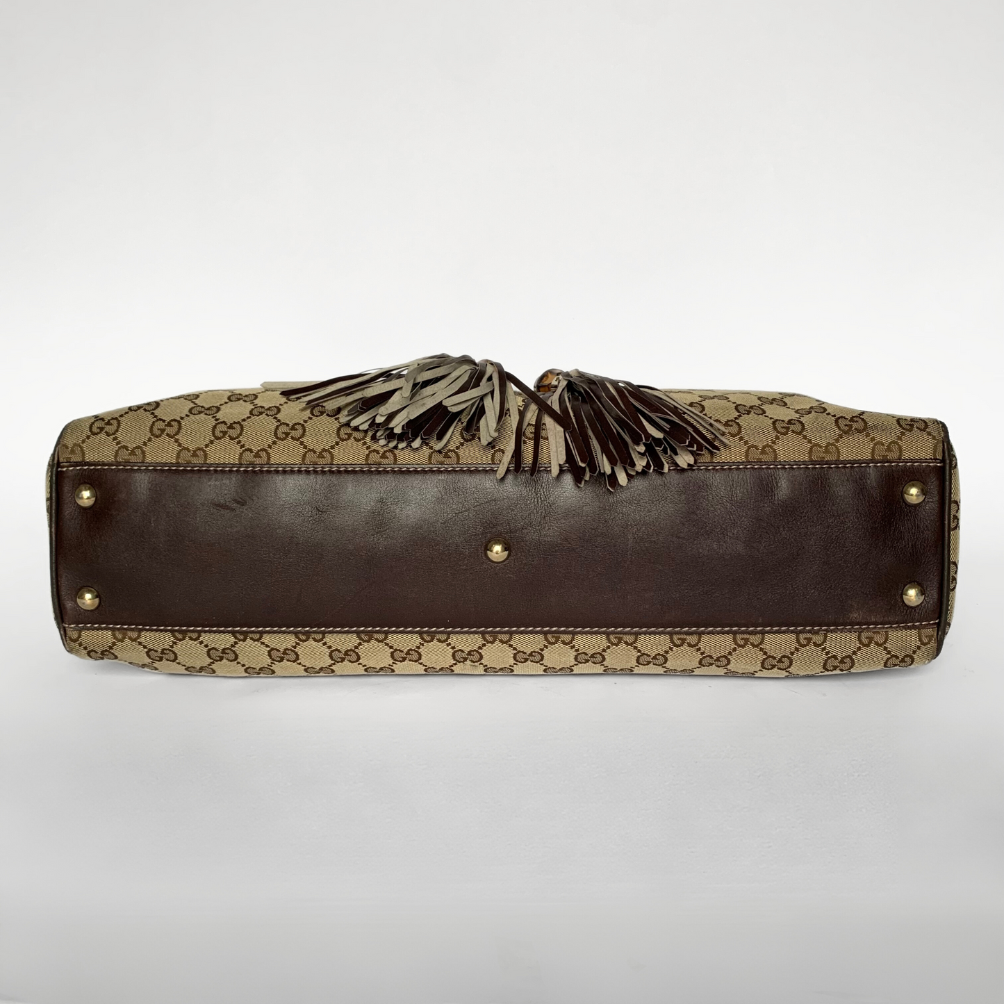 Gucci Gucci Peggy Tote Bag Monogram Canvas - Handväskor - Etoile Luxury Vintage