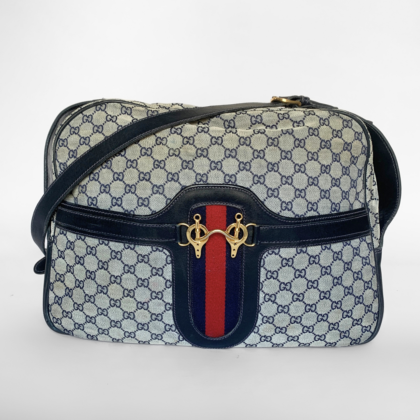 Gucci Gucci Travel Shoulder Bag Monogram Canvas - Crossbody bags - Etoile Luxury Vintage