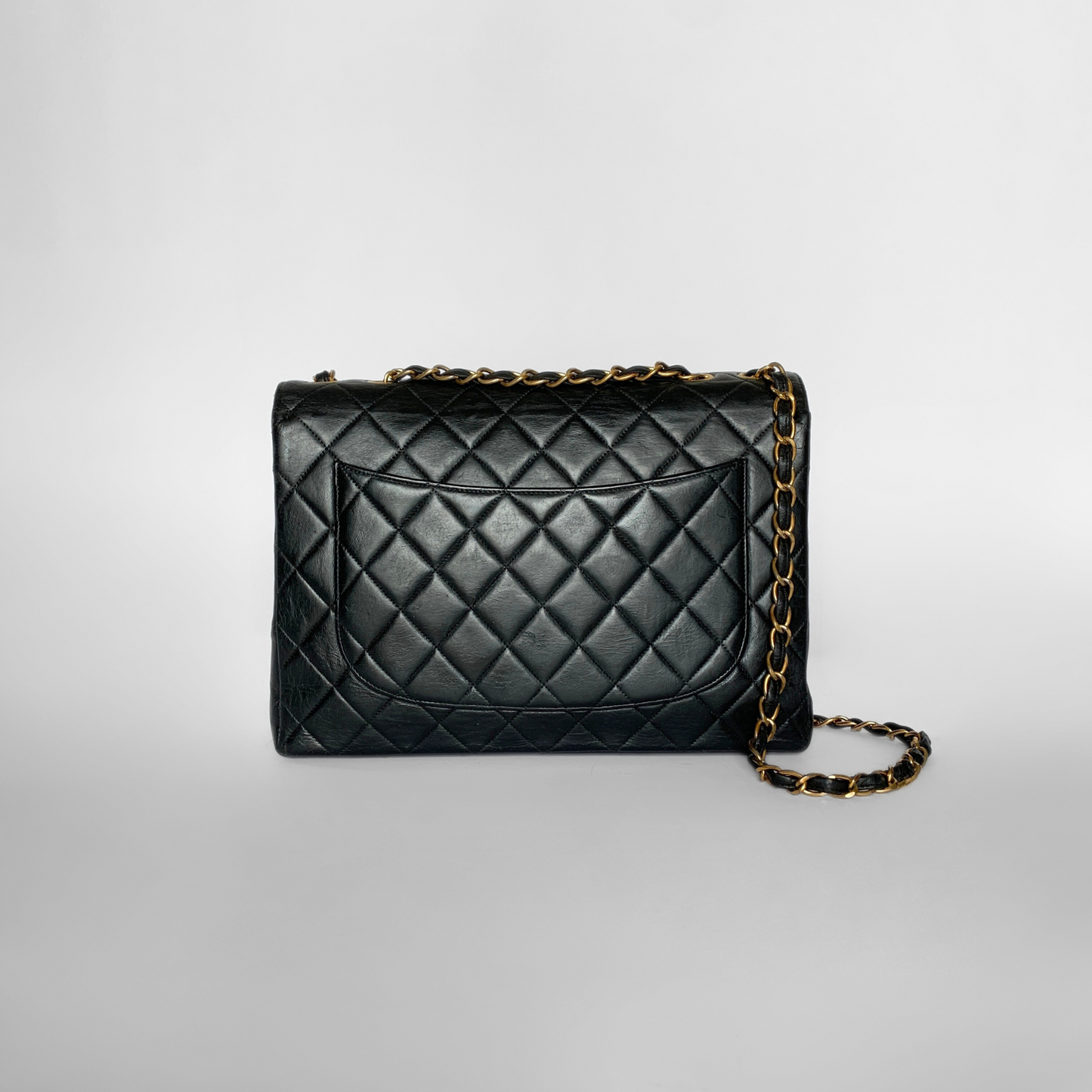Chanel Classic Flap Bag Maxi piel de cordero