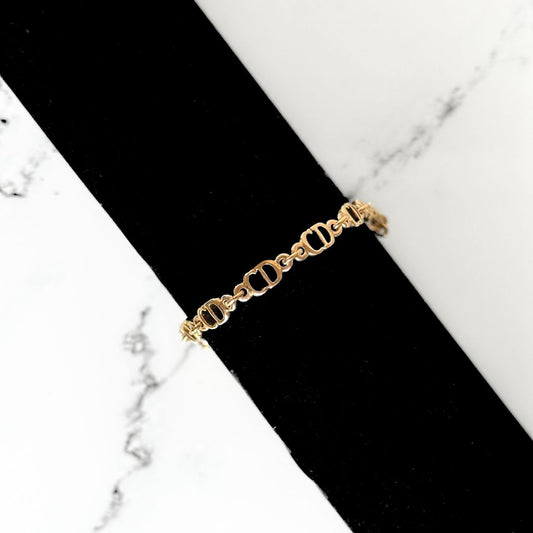 Dior Dior Armbånd guldfarvet - smykker - Etoile Luxury Vintage