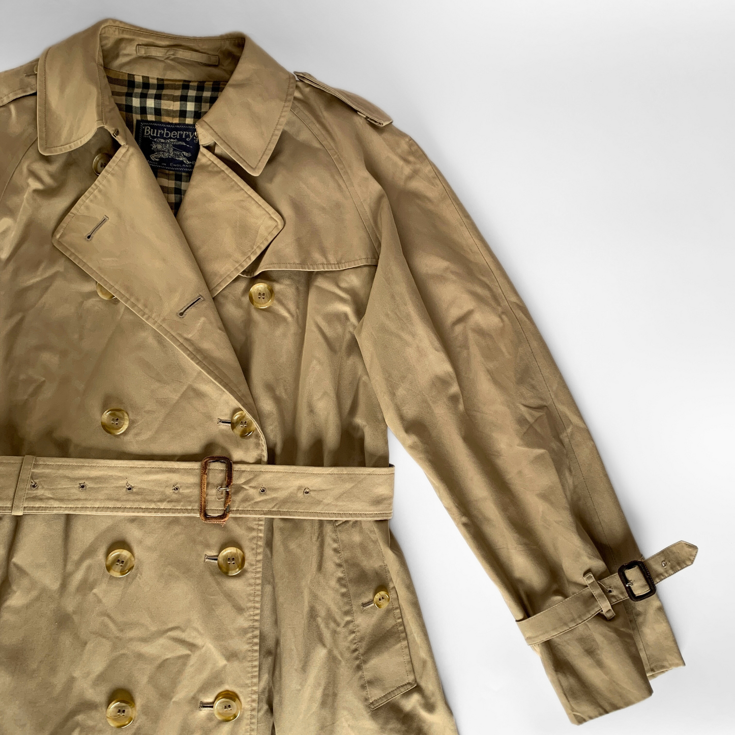 Burberry Burberry Trench Coat Cotton - Clothing - Etoile Luxury Vintage