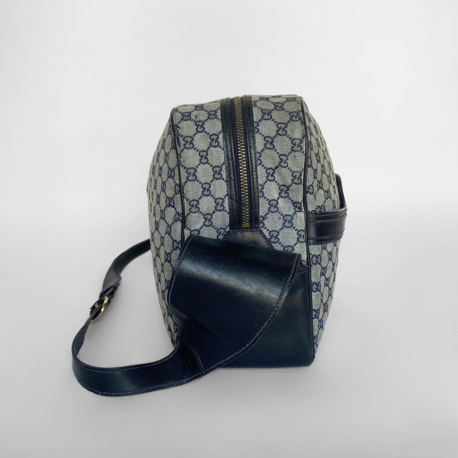 Gucci Gucci Travel Shoulder Bag Monogram Canvas - Crossbody bags - Etoile Luxury Vintage