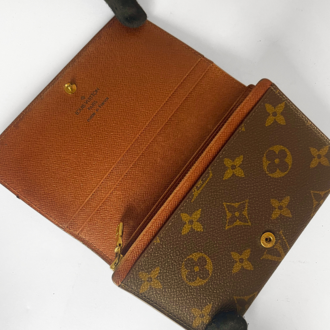 Louis Vuitton Medium tegnebog Monogram Canvas