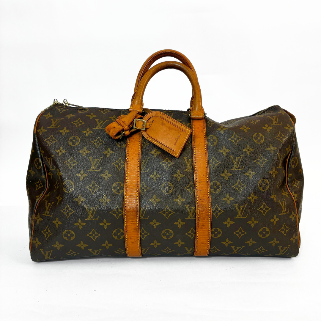 Louis Vuitton Keepall 45 Monogram lærred