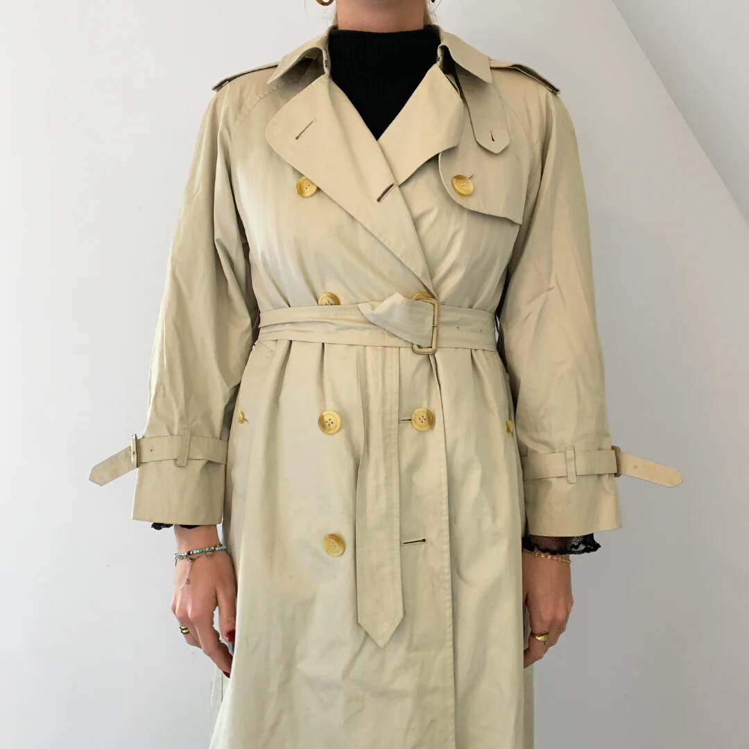 Burberry Burberry Trench Coat Cotton - Coats - Etoile Luxury Vintage