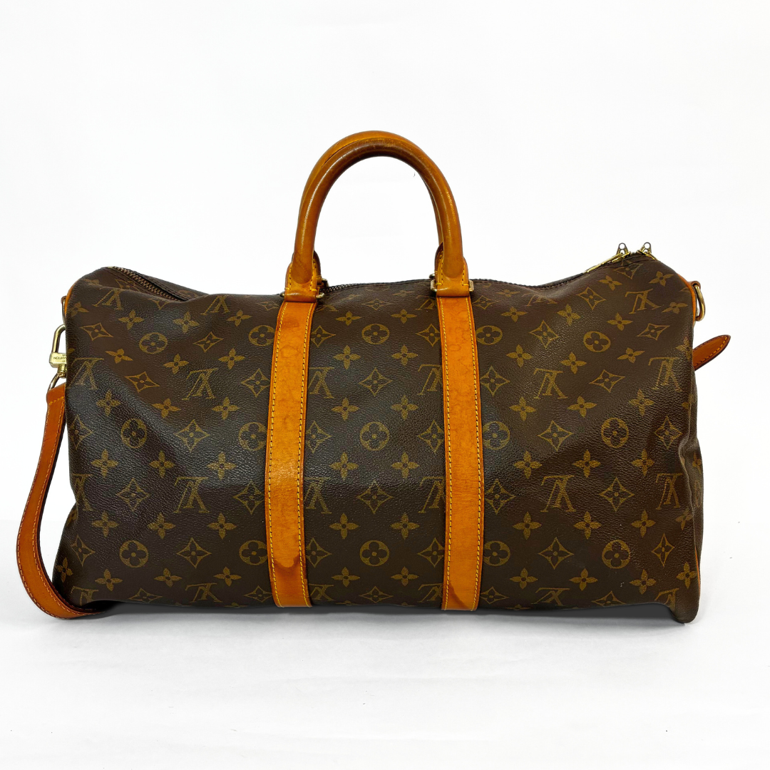 Louis Vuitton Keepall 45 Bandoulière Strap Monogram Canvas