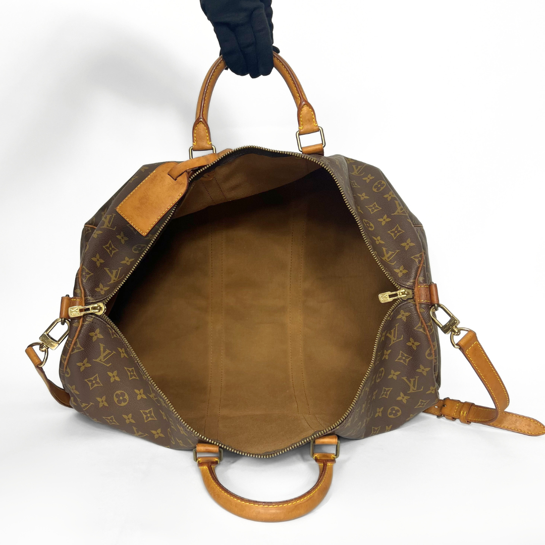 Louis Vuitton Keepall 55 Monogram lærred
