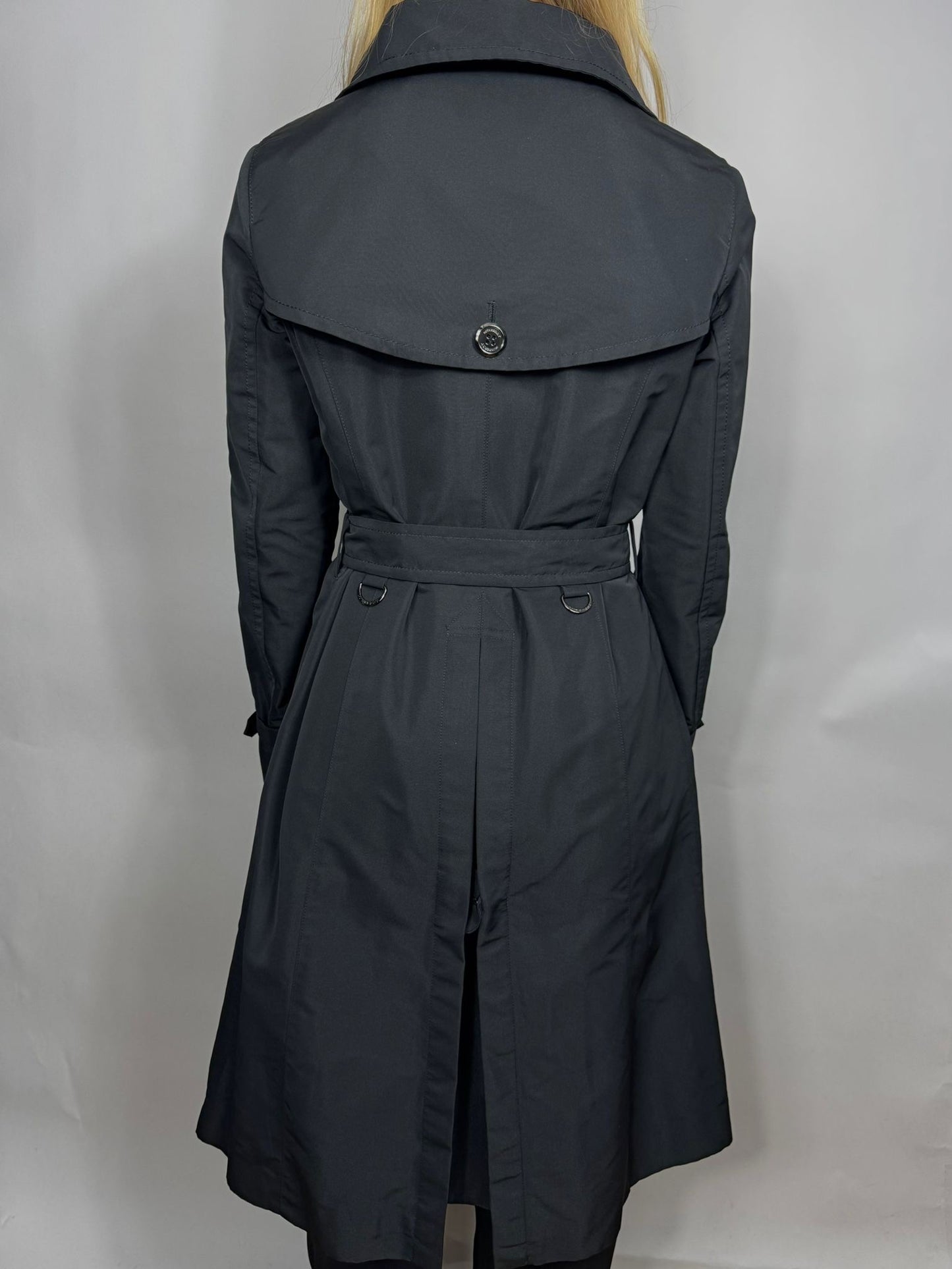 Burberry Schwarzer Trenchcoat