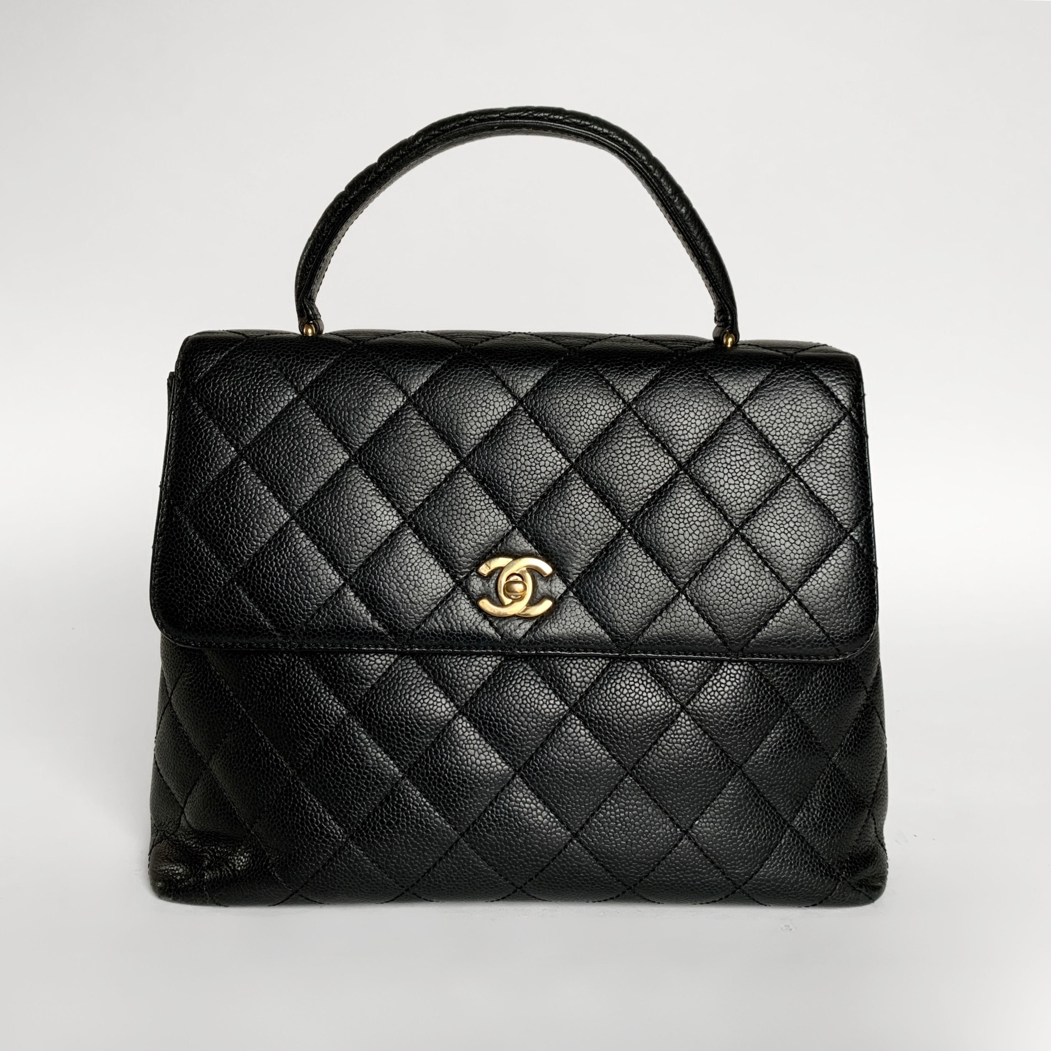 Chanel Coco Top Handle Bag Kaviarleder – l'Étoile de Saint Honoré