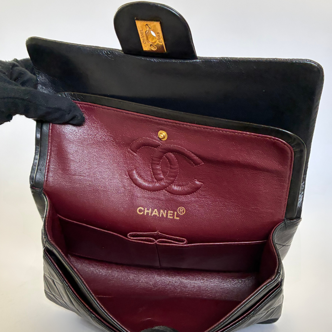 Chanel Classic Flap Bag Lille lamskind læder