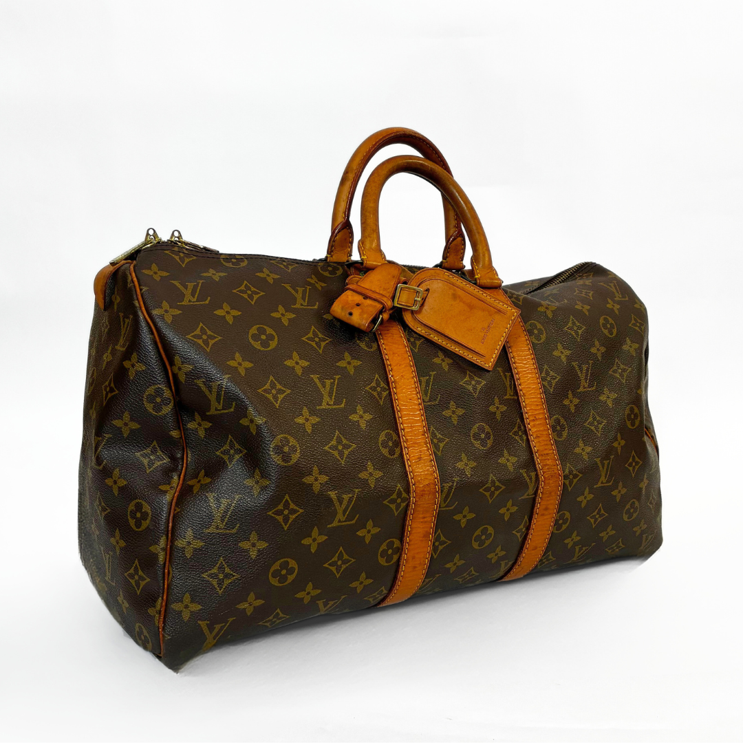 Louis Vuitton Keepall 45 Monogram lærred