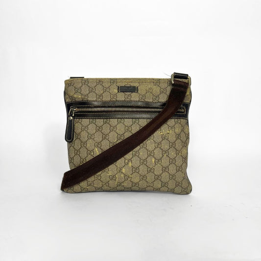Gucci LS:Gucci Crossbody Monogram Canvas - Crossbody bags - Etoile Luxury Vintage