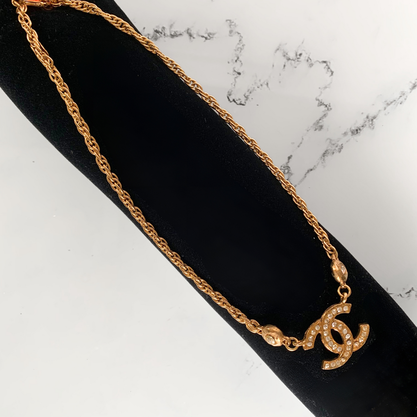 Chanel Chanel Halsband Guldpläterat - Halsband - Etoile Luxury Vintage
