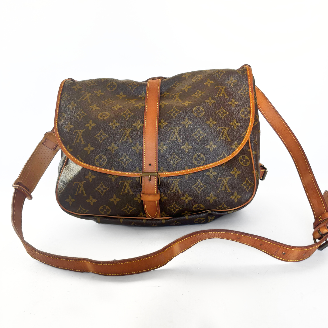 Louis Vuitton Saumur 35 Monogram Canvas